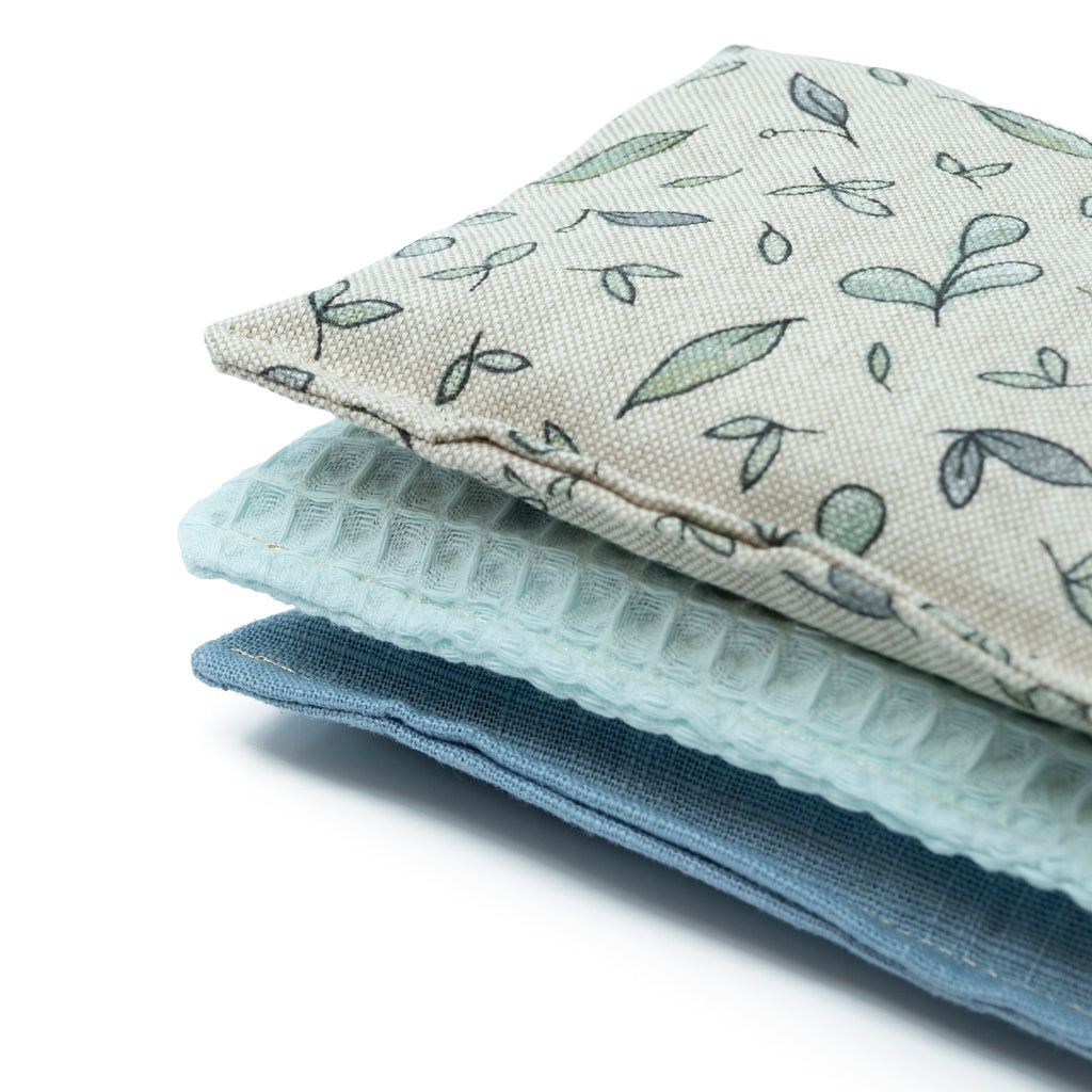 Sensorische pittenzakjes mini – Green Jeans (3 stuks)