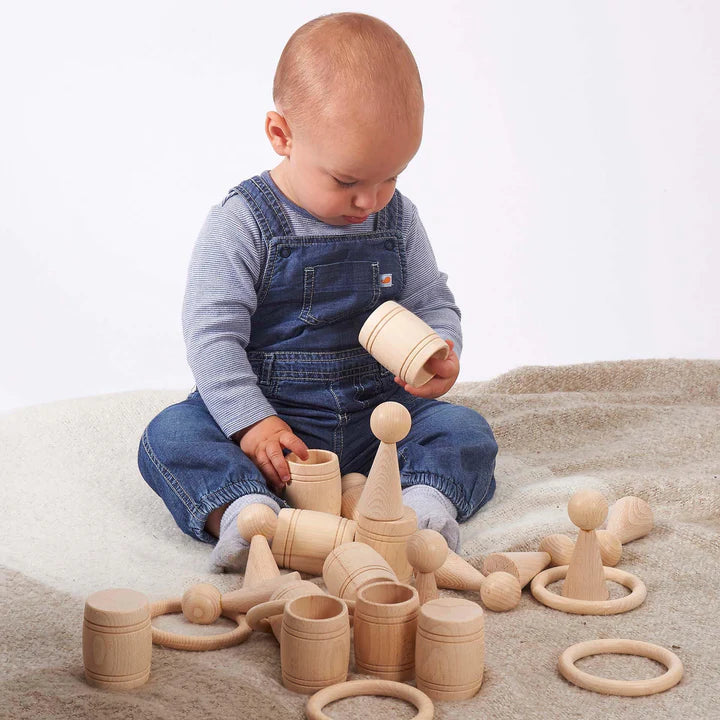 Heuristische speel-startset – houten set