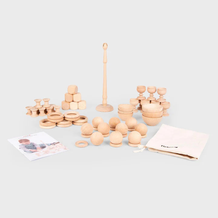 Heuristische speel-startset – houten set