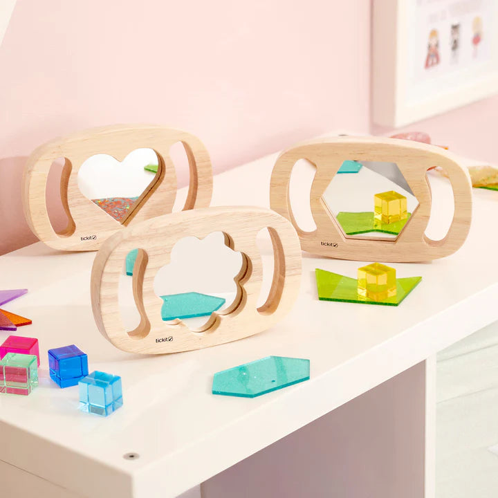 Vormspiegels – 3 delige sensorische set