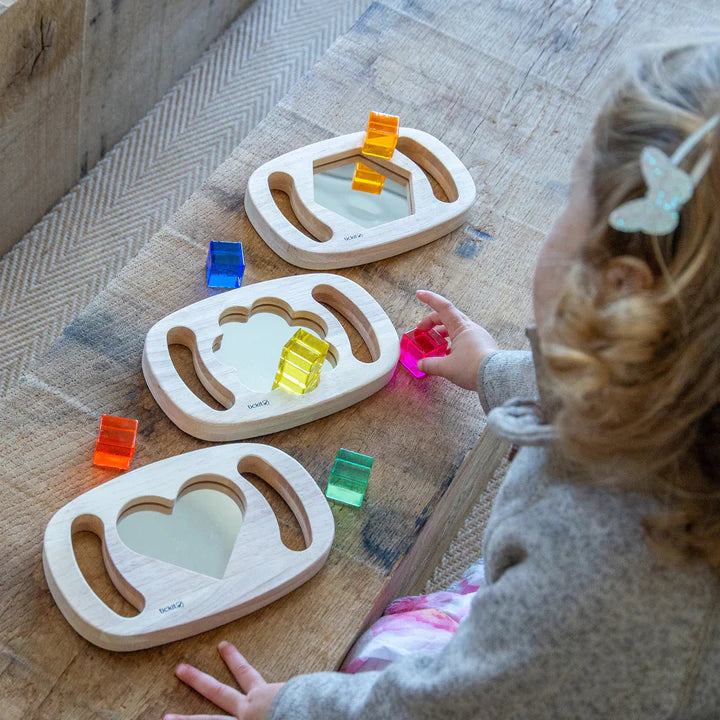 Vormspiegels – 3 delige sensorische set