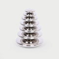 Reflecterende zilveren knoppen – sensorische set (7 stuks)