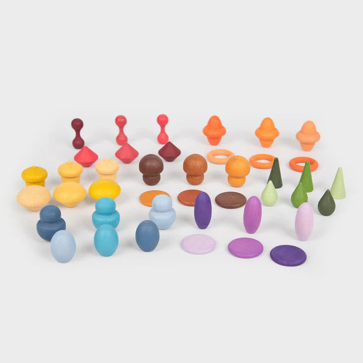 Houten schatten proefset – 42 delige set